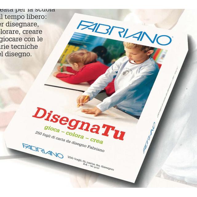 Farbriano Disegna Tu Drawing Paper A4 90gsm Pkt250