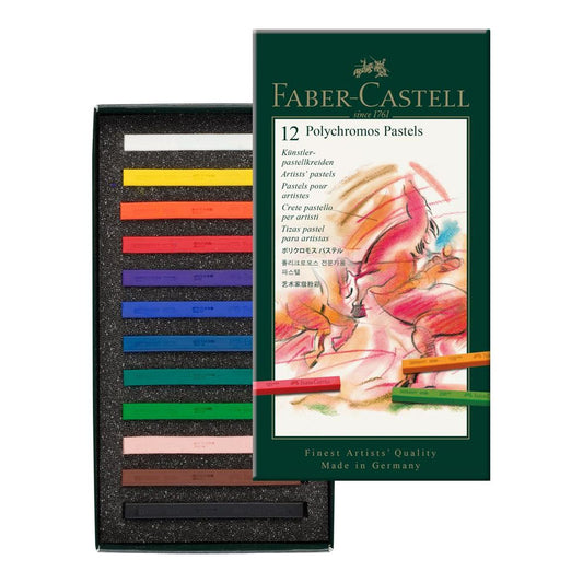 Faber-Castell Polychromos Pastels Box Set 12