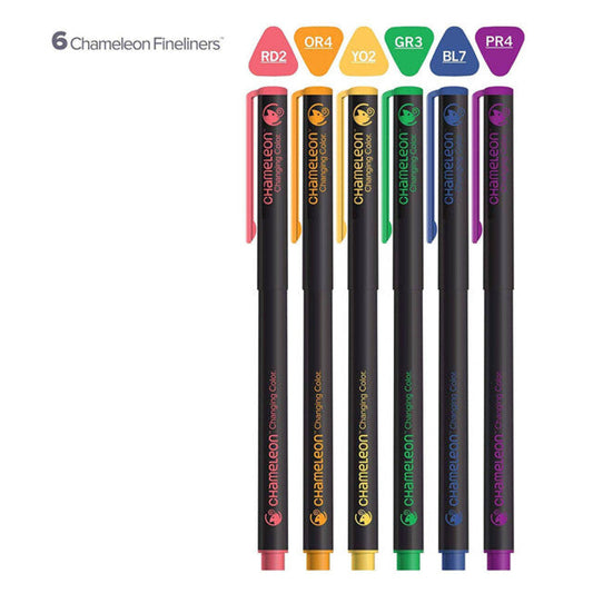 Chameleon Fineliner Sets of 6