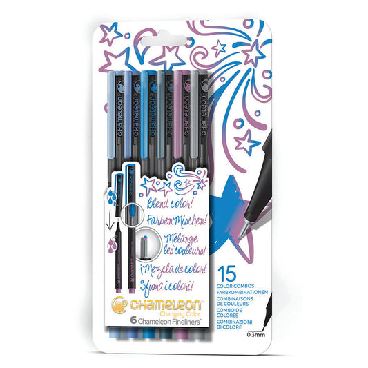 Chameleon Fineliner Sets of 6