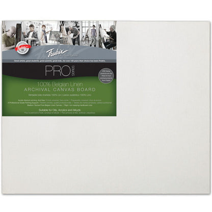 Fredrix Pro Series Archival Belgian Linen Canvas Boards