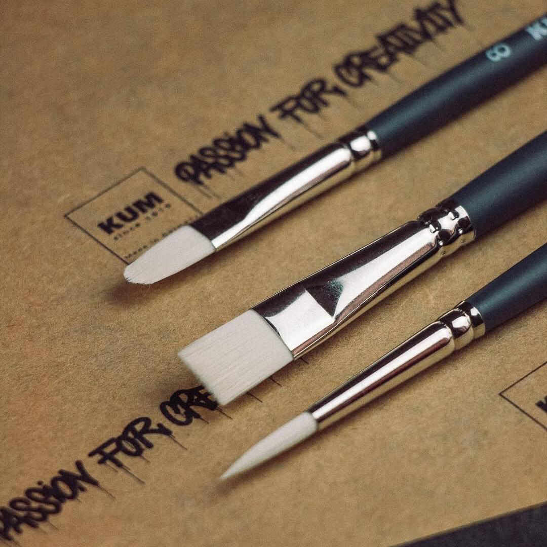 KUM Fjall Multimedia Brushes | Set of 3