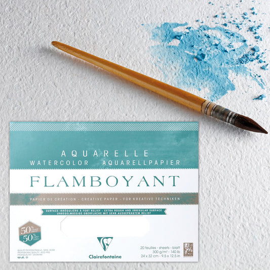 Clairefontaine Flamboyant 50% Cotton Watercolour Blocks