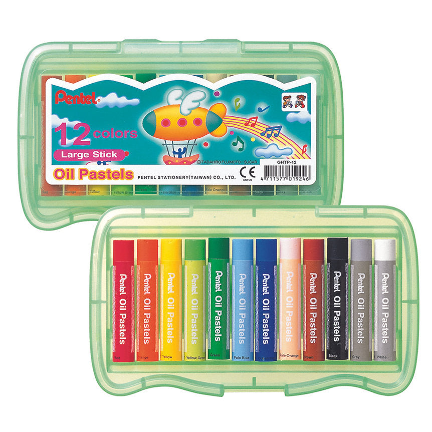 Pentel Kids Large Oil Pastels | Assorted