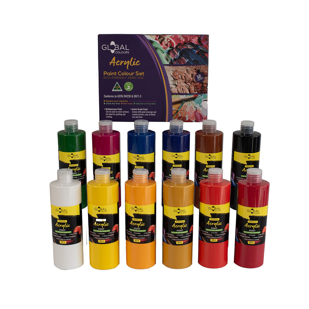 Global Student Acrylic | Assorted Sets