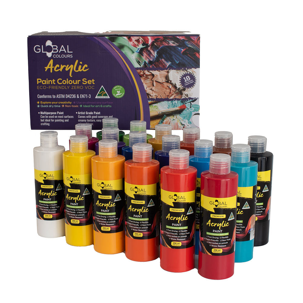 Global Student Acrylic | Assorted Sets