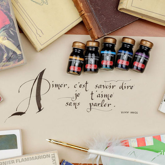 Herbin French Writers Writing Ink Set