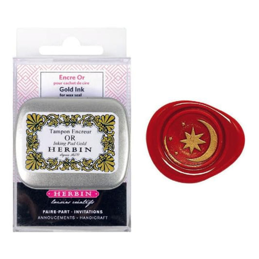 Jacques Herbin Gold Inking pad