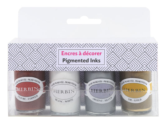 Jacques Herbin Ornamental Pigment Ink Pack