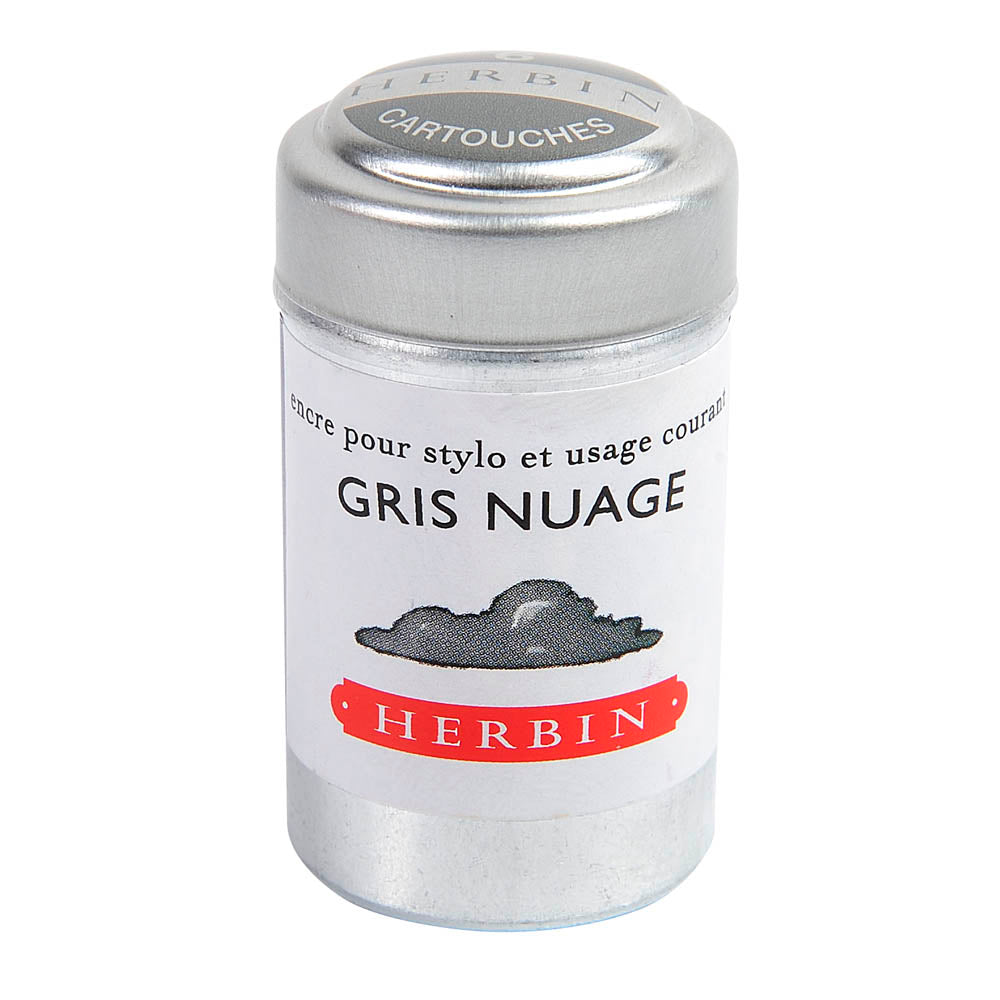Herbin Writing Ink Cartridges -  Tin 6