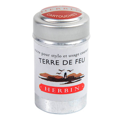 Herbin Writing Ink Cartridges -  Tin 6