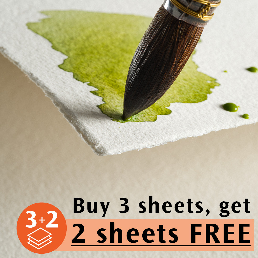 Magnani 100% Watercolour Paper 3+2 Promotion