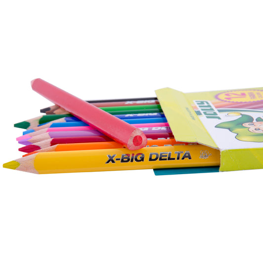 Jolly X-Big Delta Triangular Pencil Sets