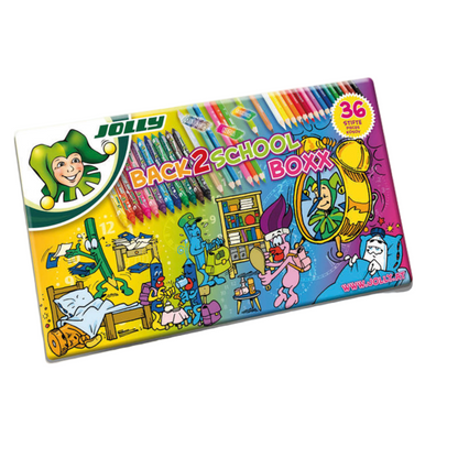 Jolly Mixed Media Boxes