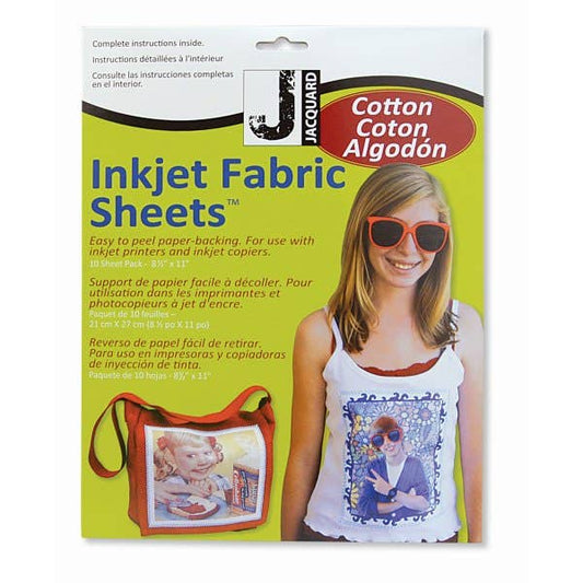 Jacquard Inkjet Fabric Sheets | Cotton