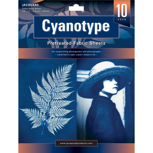 Jaquard Cyanotype Fabric Sheets