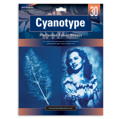 Jaquard Cyanotype Fabric Sheets