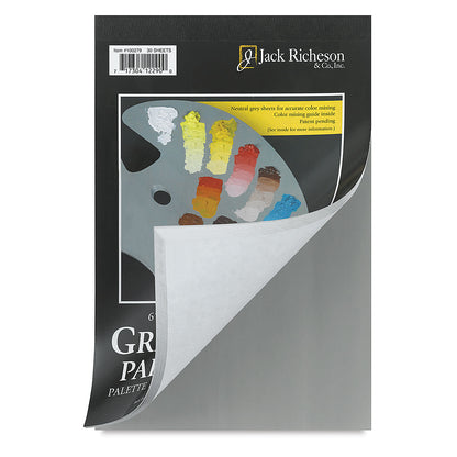 Richeson Disposable Grey Paper Pallete | Assorted Sizes