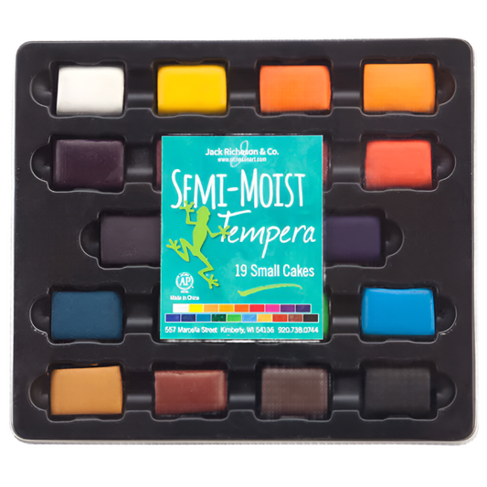 Richeson Semi-moist tempera small colour blocks