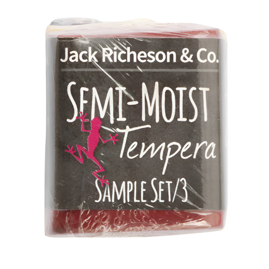 Richeson semi-moist tempera colours pack 3