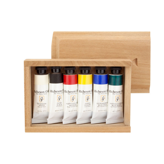 Richeson Professional Artist Oil Wooden Box Sets