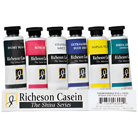 Shiva Casein Colours Basic Set