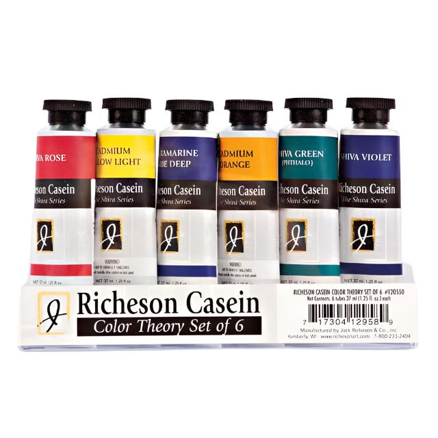 Shiva Casein Colours Colour Theory Set