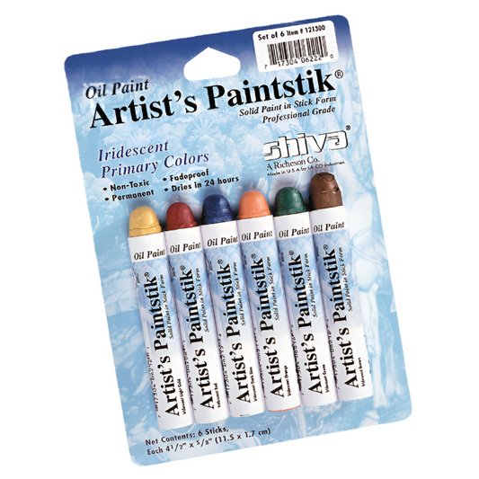 Shiva Oilstik Iridescent Primary Set 6