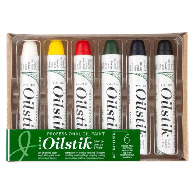 Shiva Oilstik Basic Fine Art Set 6