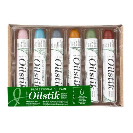 Shiva Oilstik Traditional Colours Set 6