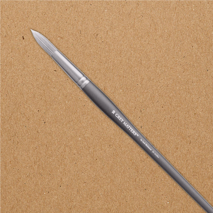 Grey Matters Acrylic Brushes | Round
