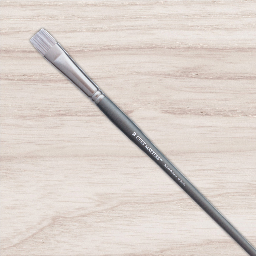 Grey Matters Acrylic Brushes | Bright
