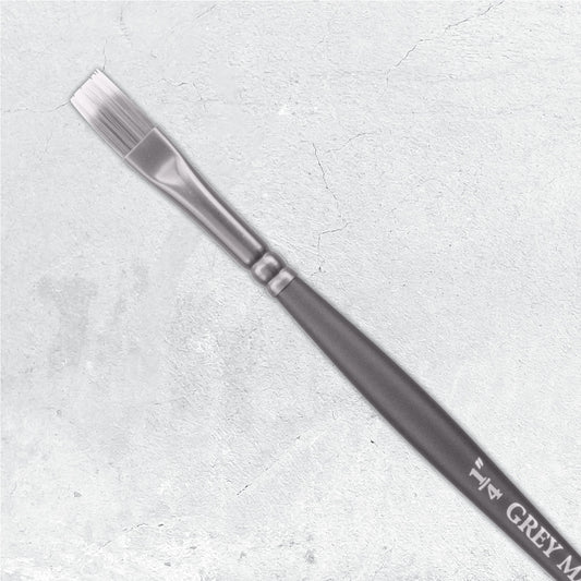 Grey Matters Watercolour Brushes | Flat Rake