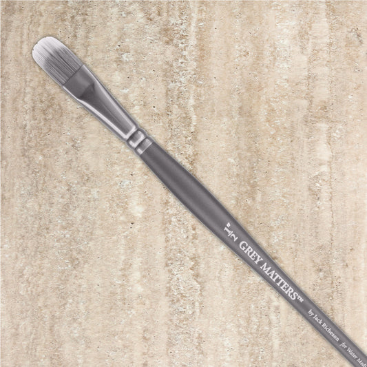 Grey Matters Watercolour Brushes | Filbert Rake