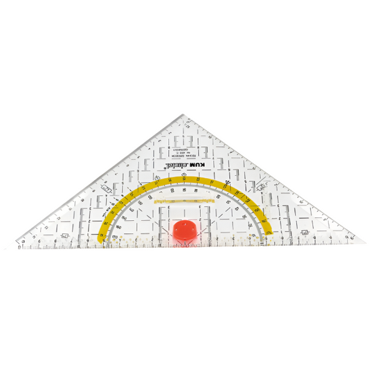 KUM 22cm Triangle Protractor