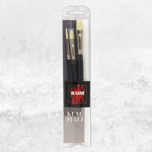 KUM Fjall Multimedia Brushes | Set of 3