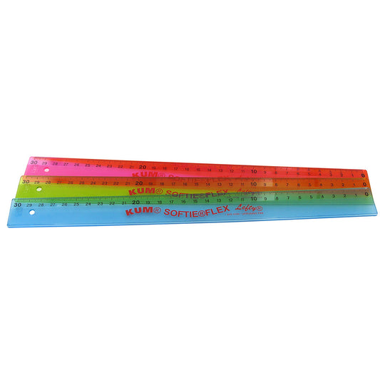 KUM Softie Flex Extreme 30cm Left Hand Ruler