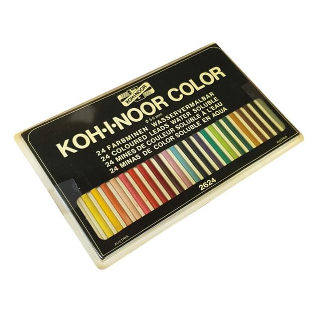 Koh-I-Noor 5.6mm Watercolour Lead Colour Sticks Set 24