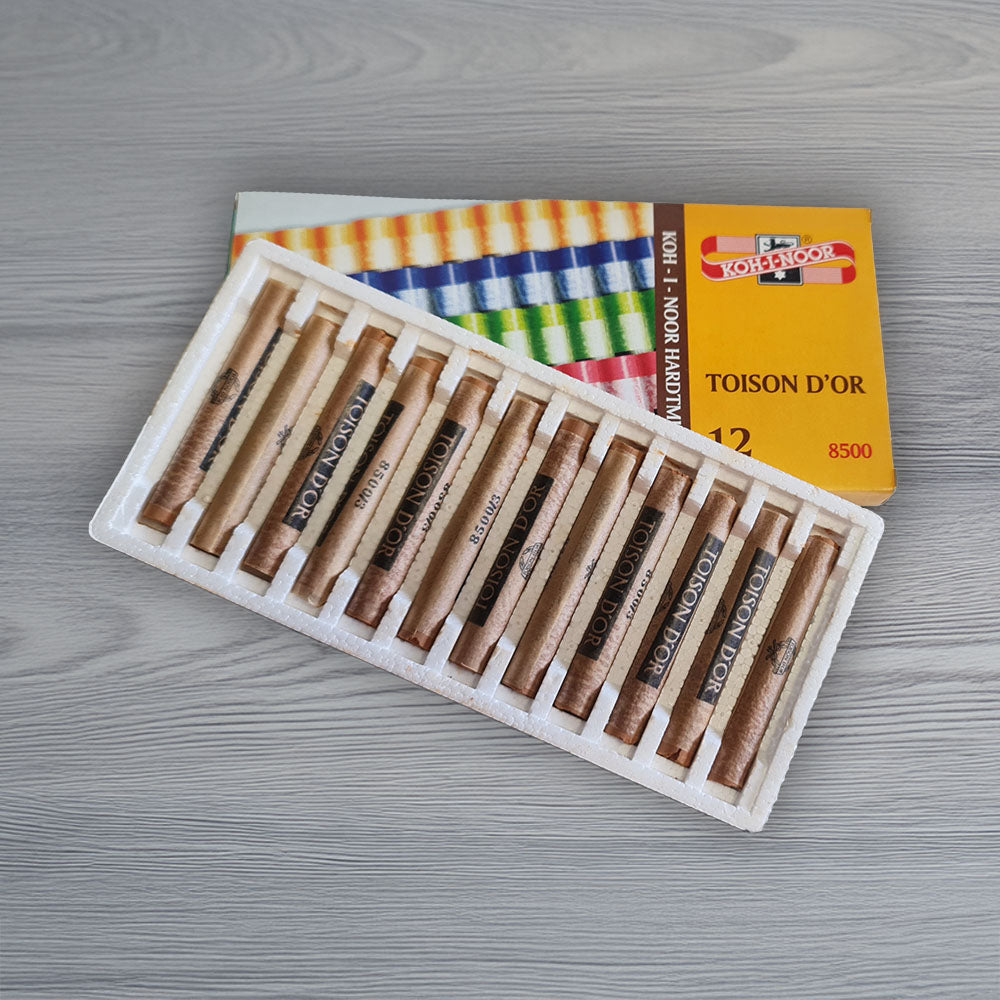 Toison D'Or Pastel Box of 12 - SIngle Colour