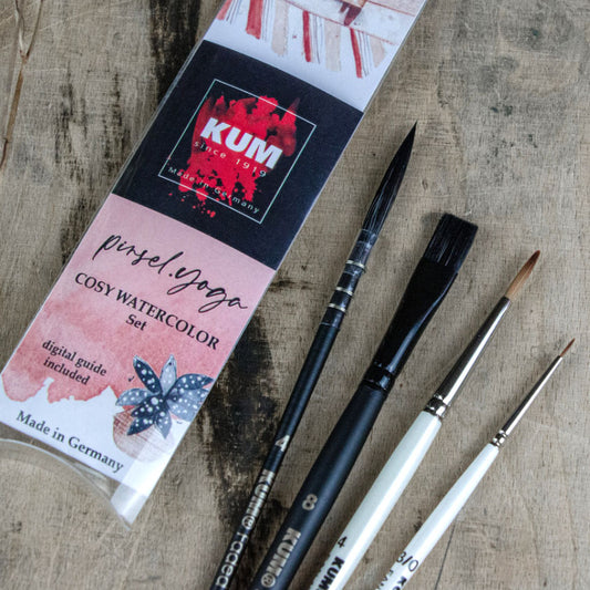 KUM Cosy Watercolour Painting Set