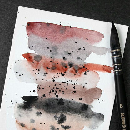 KUM Faded Artists Watercolour Brushes | French Round