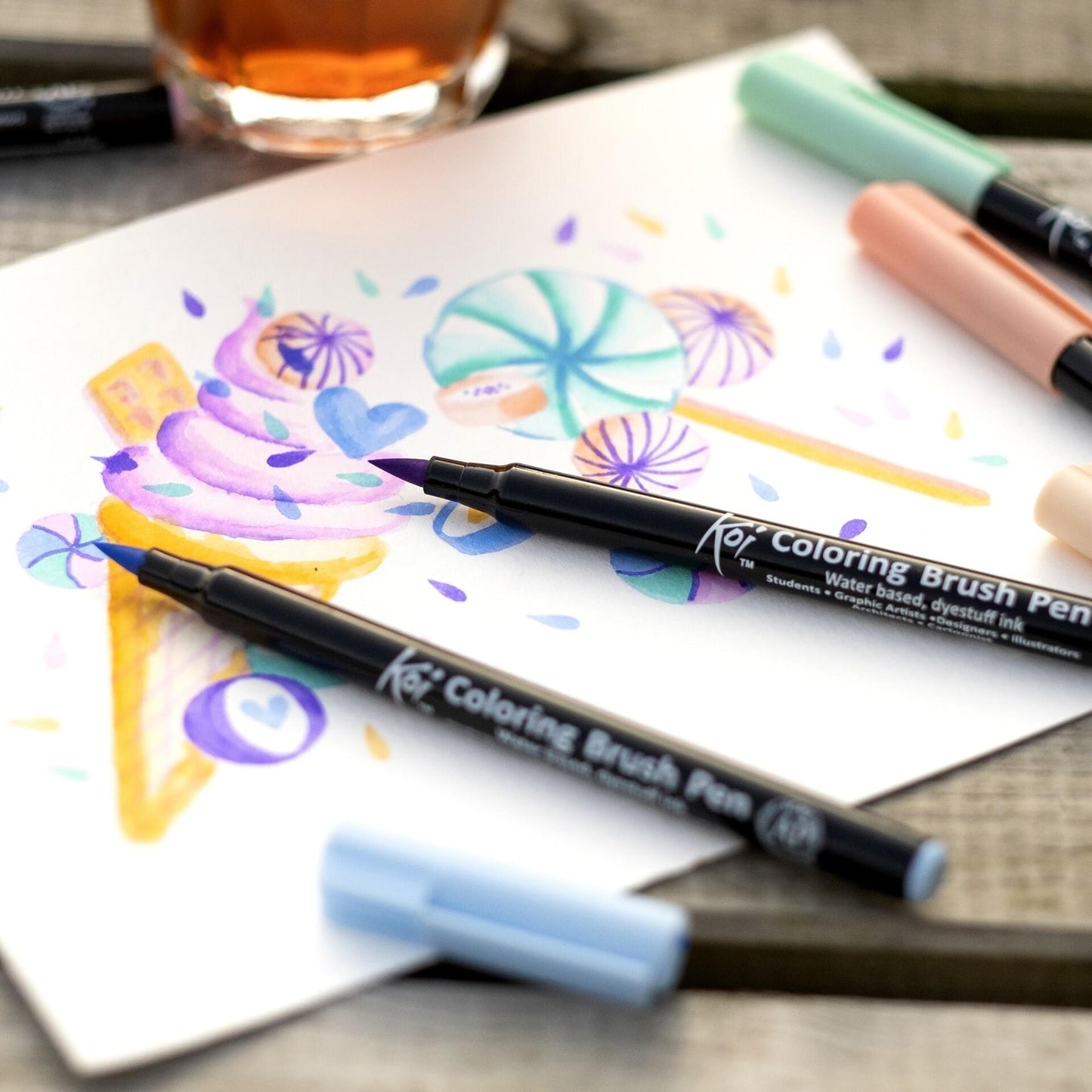 Sakura Koi Brush Marker - Single