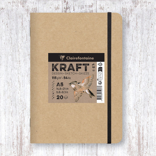 Clairefontaine Plain Kraft Books