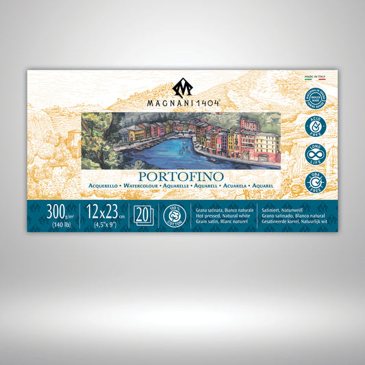 Magnani Portofino Hot Press Watercolour Pads | Pad of 20