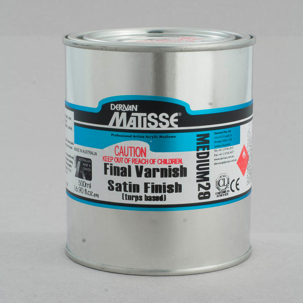 Matisse Final Varnish - Satin Finish