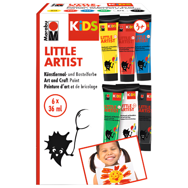 Marabu Little Artist Art & Craft Paint  - Assorted Sets