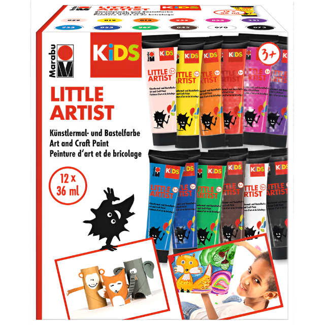 Marabu Little Artist Art & Craft Paint  - Assorted Sets