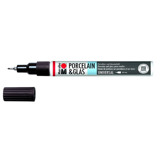 Marabu Porcelain Painter Black 0.8mm