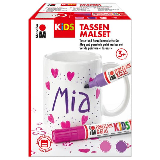 Marabu Kids Mia Mug Painting Set