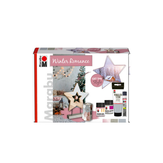 Marabu winter romance home & decoration kit